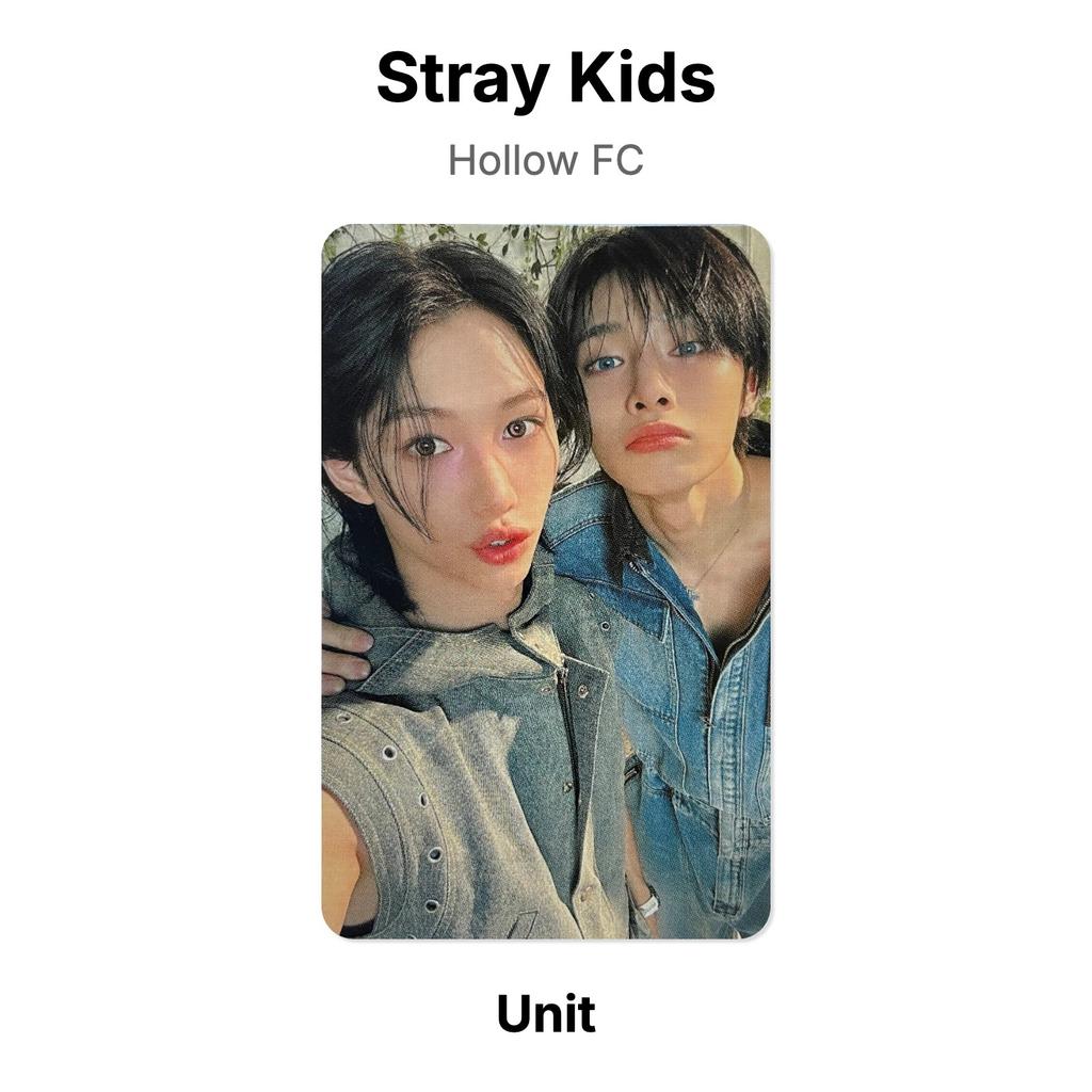 Stray Kids Официальная фотокарточка Hollow FC