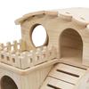 Hamster House and Hideout Cage Accessories Fun Cabin Gerbil for Small Pet
