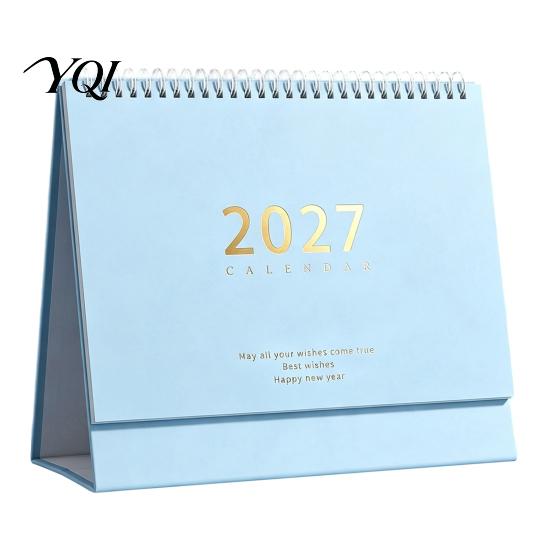 Task Checklist Pad Desk Calendar 2026-2027, Oct 2026-Dec 2027 14-Month Calendar, Large Hardcover Table Desktop for Planning, Organizing in Family,