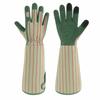 1 Pair Long Elbow Design Gardening Gloves Daisy Pattern Rose Pruning Gloves  Garden Work