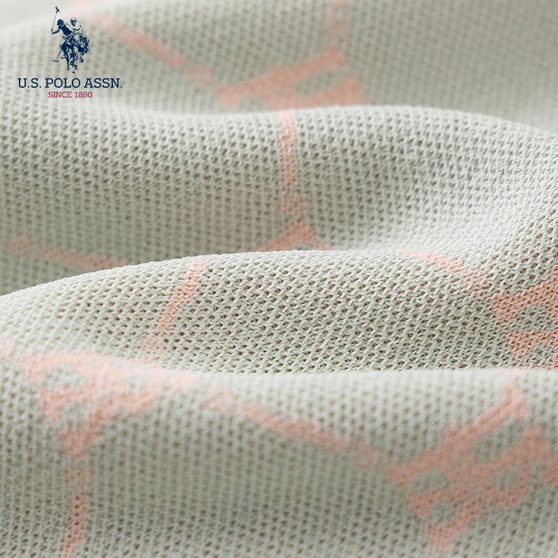 U.S. Polo Assn. Женская летняя прохладная футболка-поло с коротким рукавом