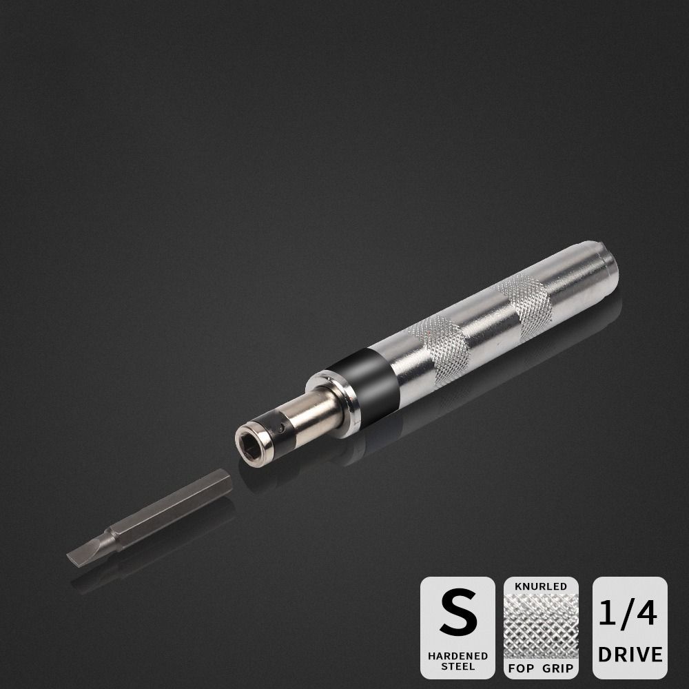 6 in1 Screwdriver Set with Complete Specifications 1/4 Inch Impact Drive Impact Screwdriver High Hardness Multi-purpose