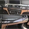 Авто-Стайлинг 5D Углеродное Волокно Салон Автомобиля Центральная Консоль Изменяющая Цвет Накладка Наклейки Наклейки Для BMW 7 Серии F01 F02 F03 F04