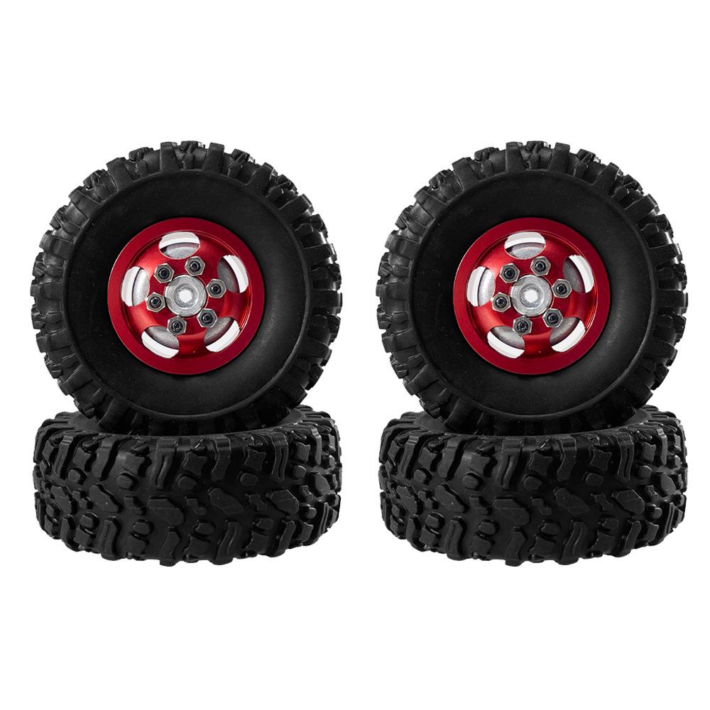 Naughty Dragon 1/12 MN82 LC79 MN78 Metal Upgrade Tire & Wheel for Remote Control Cars