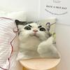 Милый смешной мем с котом абстрактная наволочка на подушку с котенком мягкая наволочка для дивана гостиной домашнего офиса декор защитные чехлы