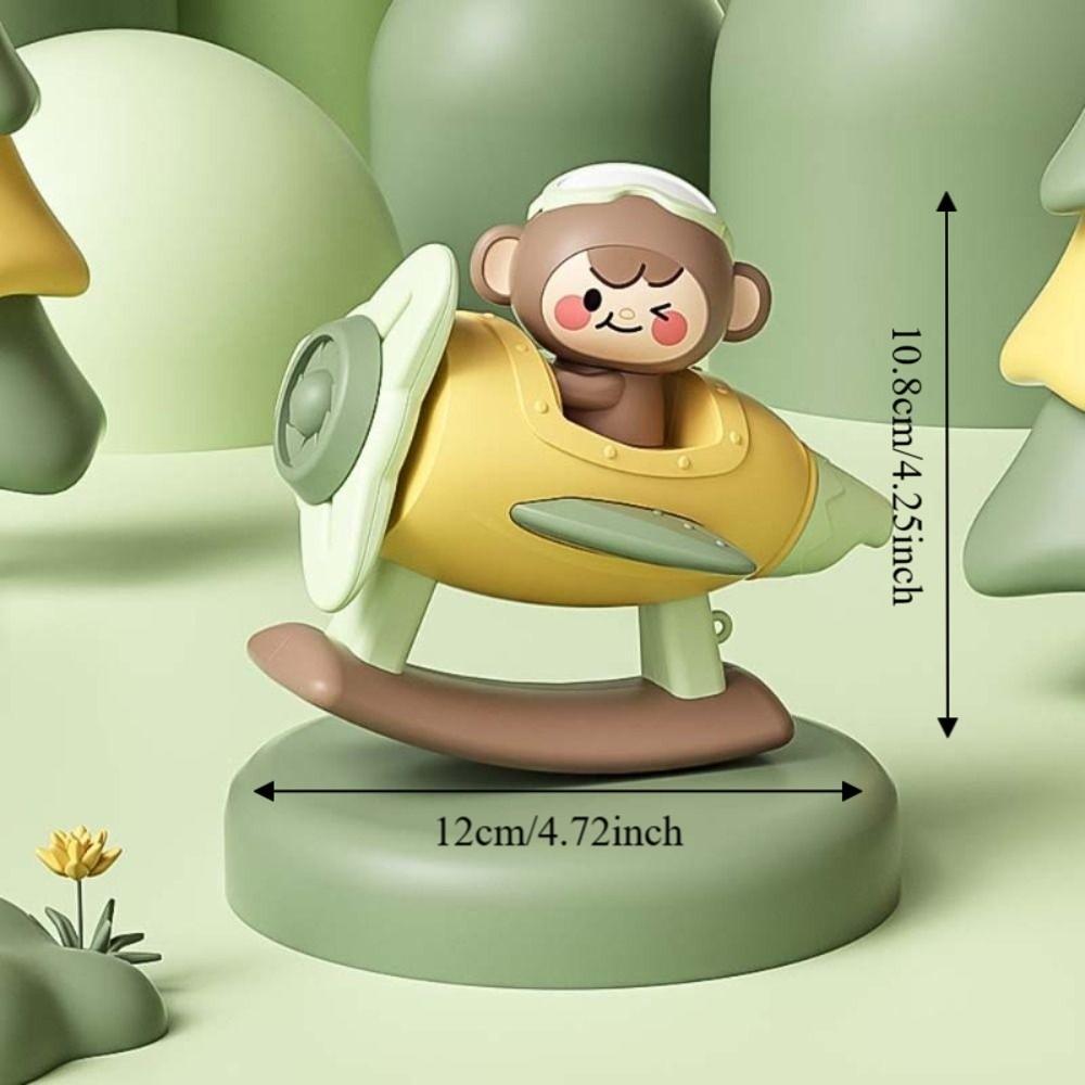 Airplane-Shaped Kids Whistle Toy Cartoon Pattern Music Toy Cute Airplane Whistle  Kids Gift