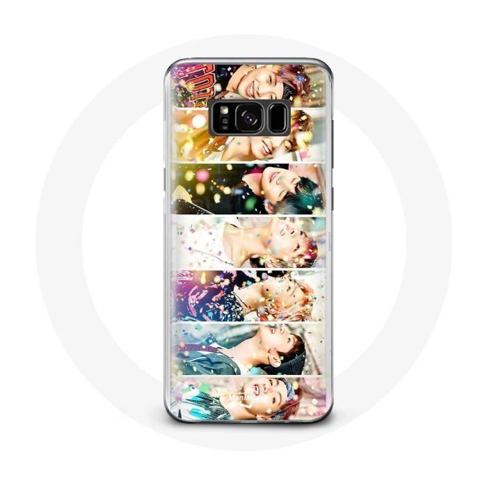 Coque pour Samsung Galaxy S8 BTS You Never Walk Alone Affiche Chanson Not Today