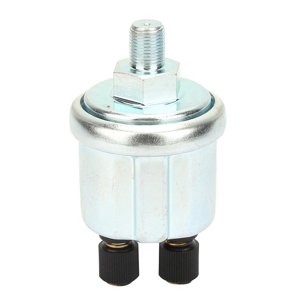 18 NPTF Bright Double Head Thread Car Oil Pressure Sensor Fit for VDO 010bar