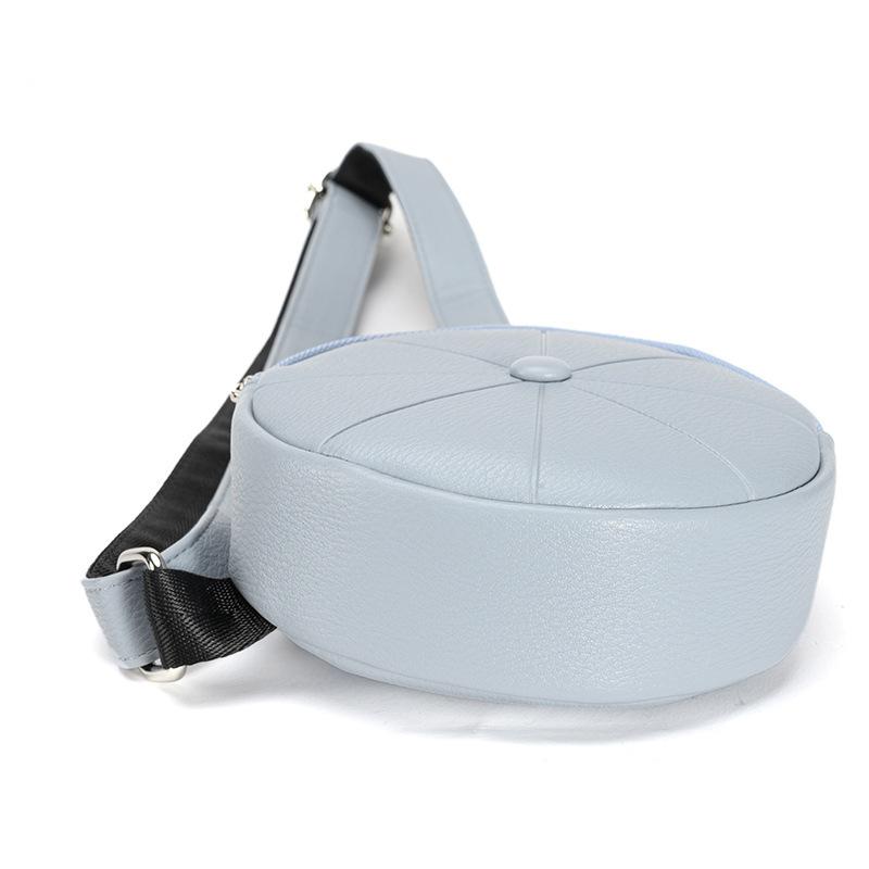 Маленькая круглая сумка Модная сумка-ракушка Треугольная сумка Многофункциональная нагрудная сумка, поясная сумка Спортивная маленькая сумка