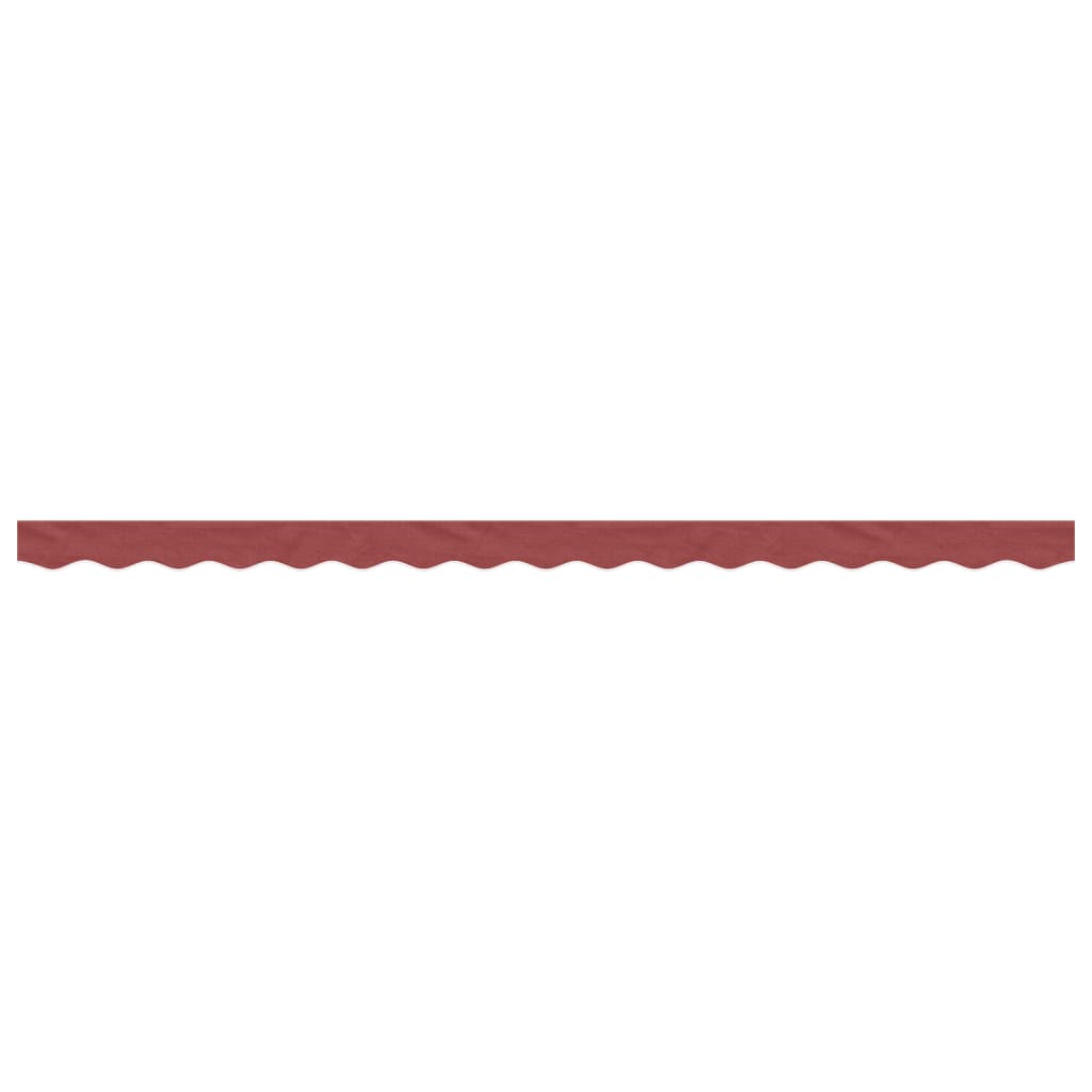 Awning Skirt Burgundy Red 4 m