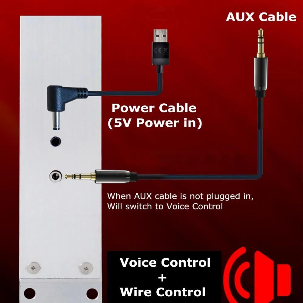 120 светодиодный индикатор уровня стереозвука, проводное управление, аудио USB, музыкальный спектр, электронный измеритель громкости, светодиодный музыкальный ритм, громкость 1U