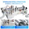 ZONESUN ZS-YT1 Liquid Filling Machine Pneumatic Piston Pump Bottle Filler for Shampoo Gel Water Wine Vinegar Coffee Oil Drink