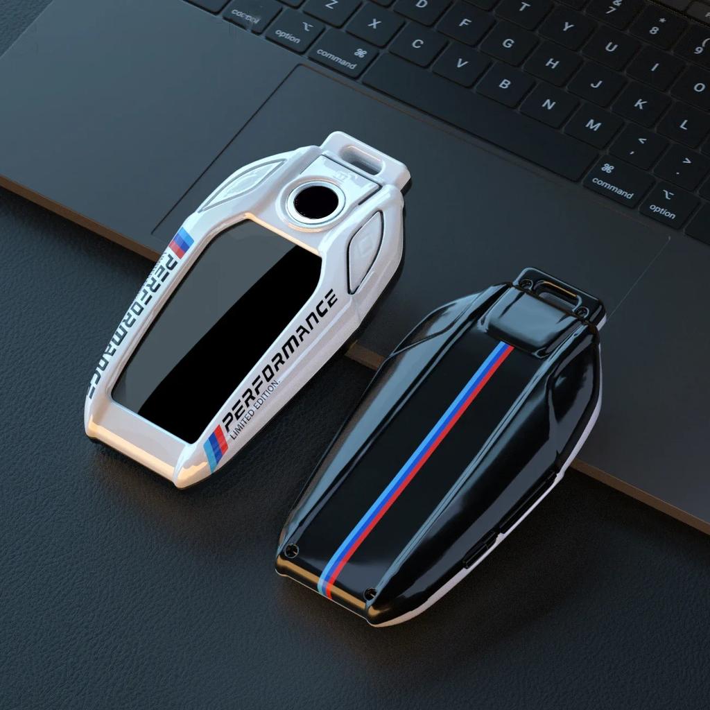 BAAZ2 Car Sticker For BMW Car Carbon Fibre Key Cover Case Shell For BMW G30 G12 G11 G32 G31 5 7 Series I8 I12 I15 G01 X3 X4 G02 G05 X5