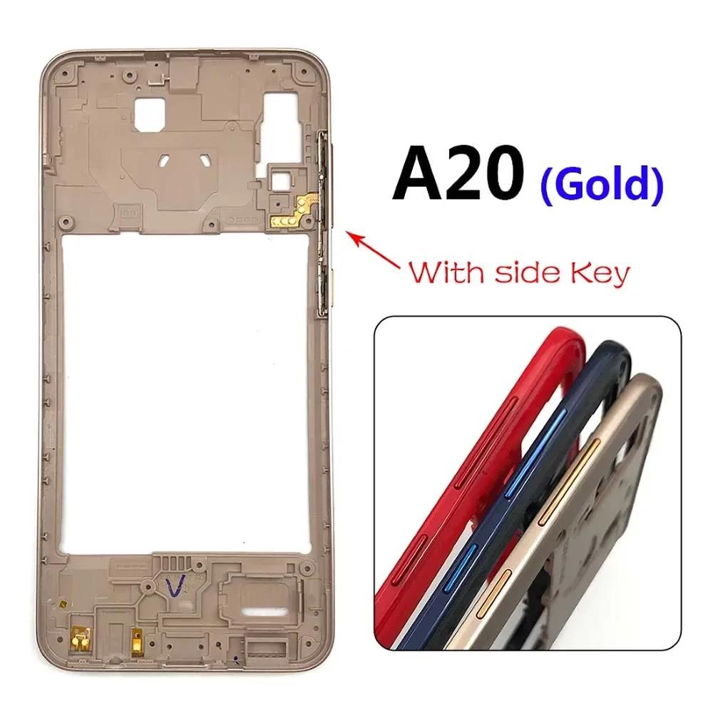 For Samsung A20 A30 A50 A70 Replacement parts Housing Middle Frame Bezel Middle Plate Cover