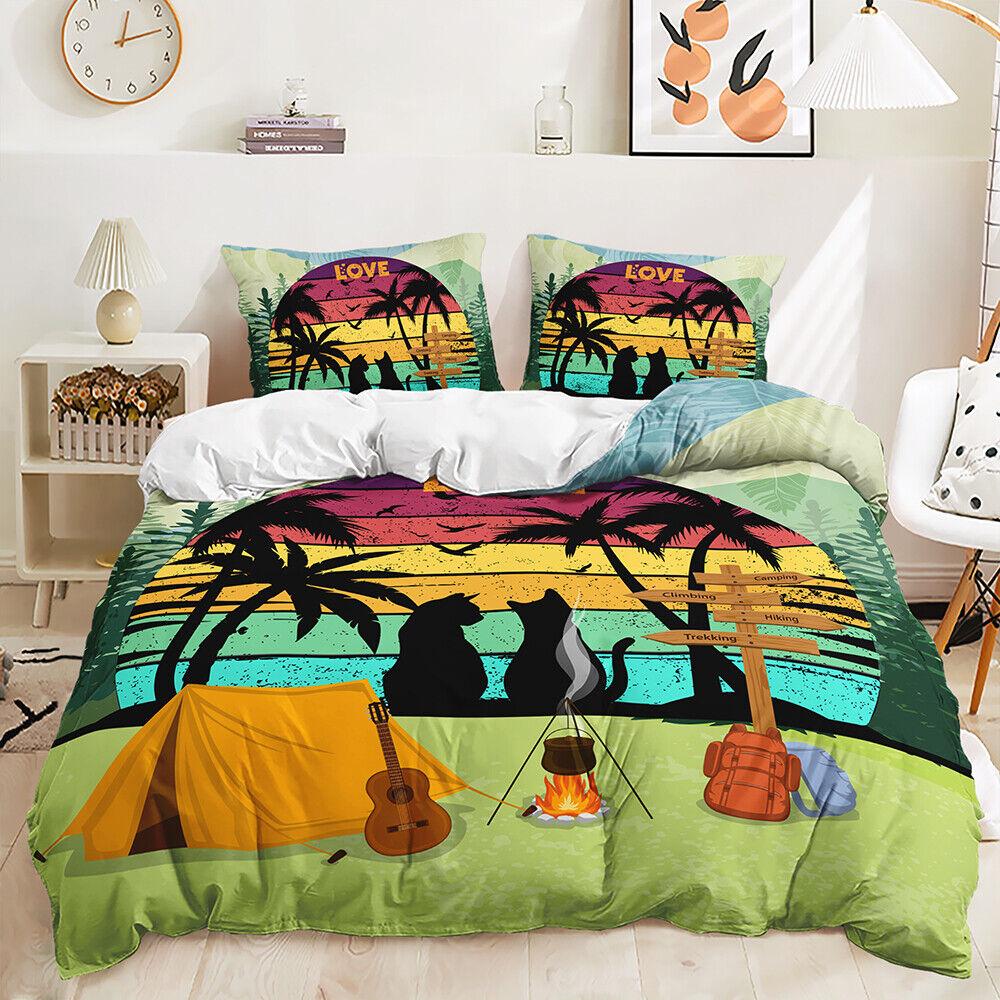 Кемпинг, туристический автомобиль, караван, кемпер, уличный стиль Doona, пододеяльник, набор пододеяльников