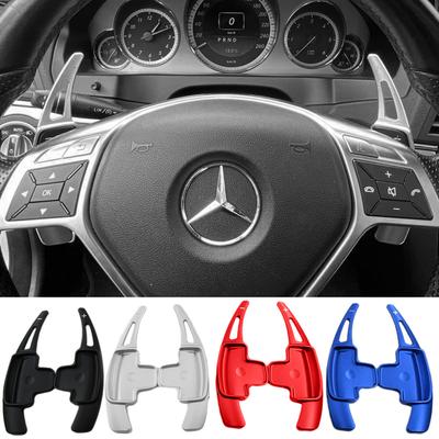 Для Mercedes Benz ML W166 GLK X205 SLK CLA GLA CLS C218 X218 Автомобильные удлинители подрулевых лепестков переключения передач DSG Наклейка Стайлинг