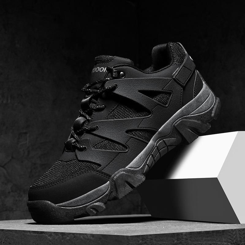 Новые мужские сетчатые туфли, нескользящие, для хайкинга, мужские, дышащие, большого размера, для занятий спортом на открытом воздухе, для бега, для бездорожья, мужские