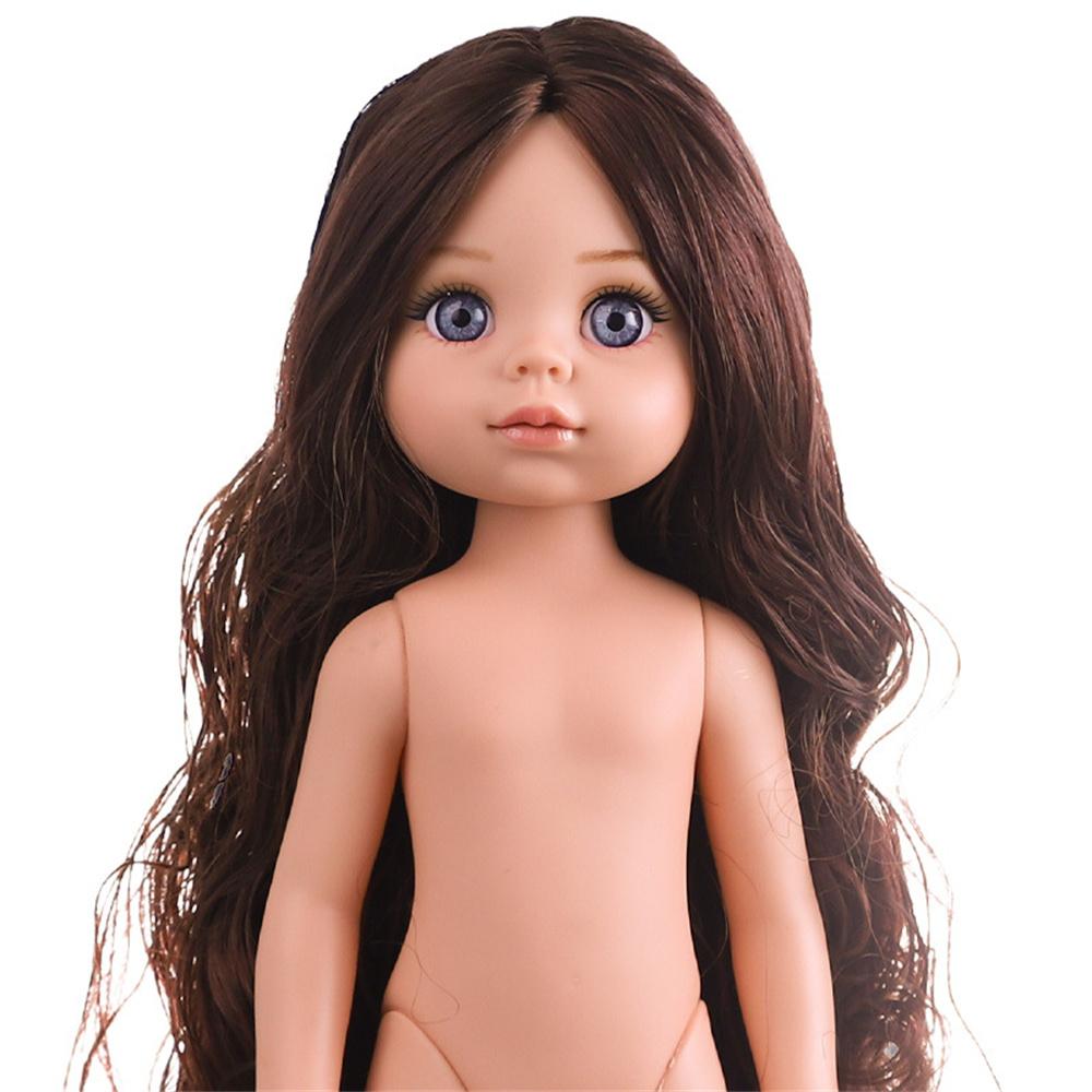 Новая кукла BJD для девочки, 12 дюймов, с карими глазами, голубыми глазами, каштановыми волосами, светлыми волосами, черными волосами, 3 цвета волос на выбор