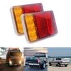 2Pcs Car LED Tail Light Rear Lamps Boat Trailer 12V Rear Lights For Trailer Truck Car Lighting