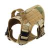 Tactical Dog Harness Leash Collar Set Large Pet German Shepherd Malinois Training Harnesses Walking Vest For Medium Large Dogs