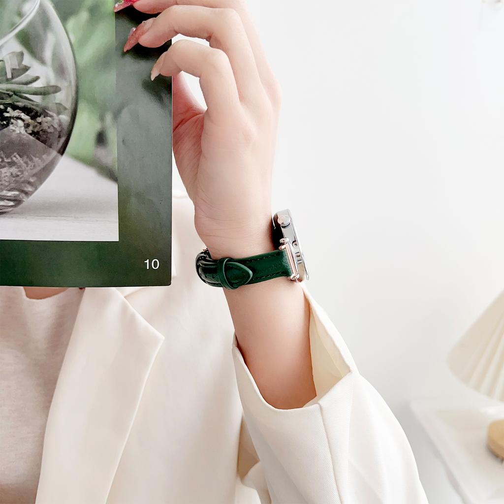 For Samsung Galaxy Watch3 45mm/Huawei Watch GT 4 46mm Strap 22mm PU Leather Watch Band