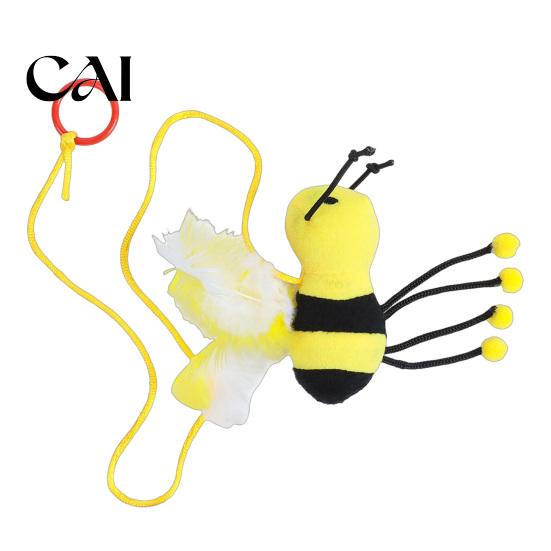 Engaging Indoor Pet Toys for Exercise Bungee Plush Cat Toy, Pull String Bouncy Dangler Interactive Kitten Lightweight Cats to Carry