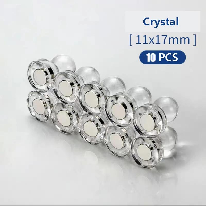 Сильные неодимовые магниты для доски объявлений, самодельные магниты для доски на холодильник, использование в офисной рекламе, образовании и других целях, 10 шт.