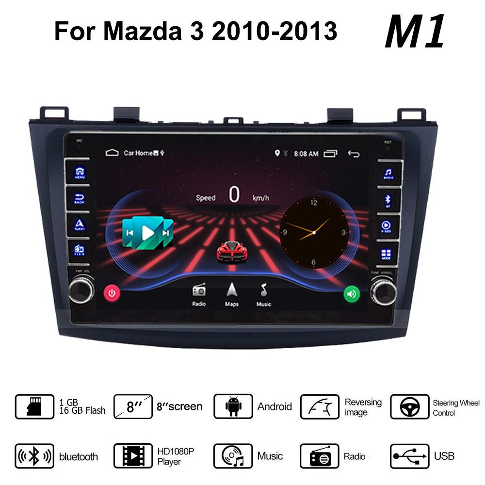 2 Din Android автомобильный радио мультимедийный видеоплеер для Mazda 3 2010-2013 с кнопкой Carplay WiFi BT 2 + 32 ГБ