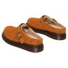 Dr. Martens Унисекс куртка Isham с подкладкой из искусственного мутона, цвет орехово-коричневый, длинноворсовая замша 30901363