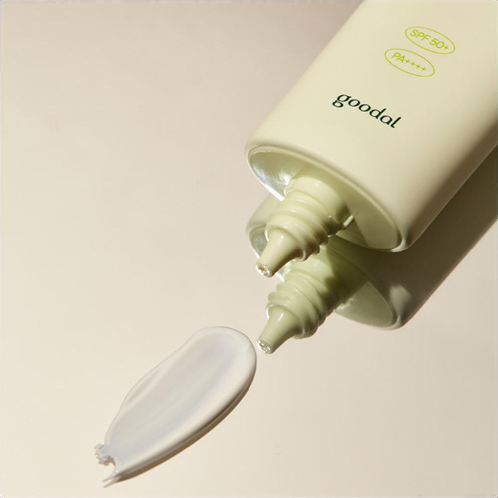 [Goodal] Houttuynia Cordata Calming Mineral Sun Cream SPF50+ PA++++ Duo Set - 50ml x 2 (1+1 Pack) | Olive's K-beauty