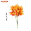 29cm Artificial Maple Leaves Branches Fake Fall Leaves Picks With Stems Plants Table Centerpiece Thanksgiving Artificial Flowers