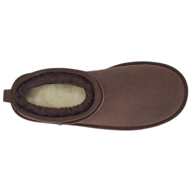 UGG Классические ультра мини-ботинки на платформе Burnt Cedar женские кроссовки коричневые 1135092-BCDR