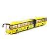 Double Alloy Jointed Bus Model Toy Sound Light Children Play Gifts Festival