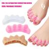 Breathable Silicone Toe Straighteners 5-hole Toe Separators For Women And Men With Soft Texture And Ergonomic