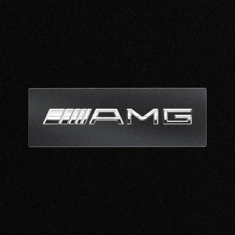 FEN1 Car Logo Body Side Fender Door Window Trunk Decals Stickers Exterior Deco For Mercedes Benz AMG W204 W211 W212 W166 W117 W176