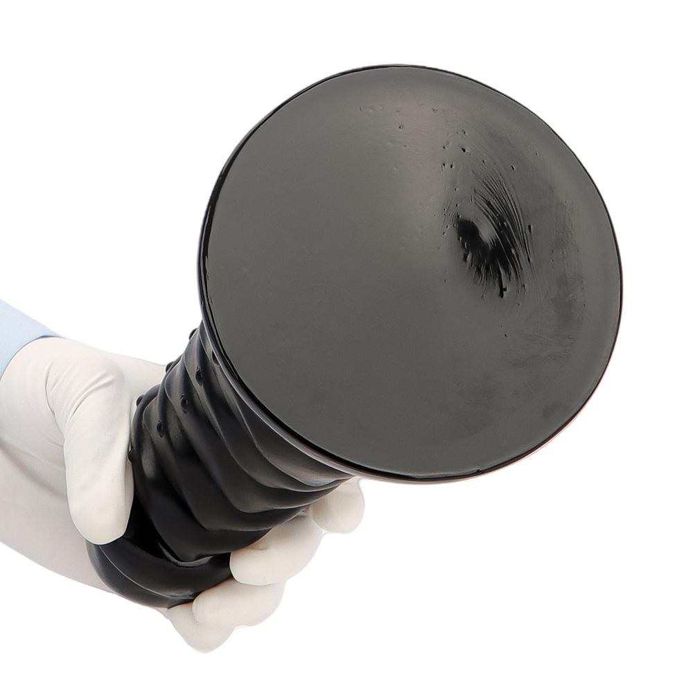 Гигантская ПВХ анальная пробка с присоской Большой размер Спиральная анальная пробка Шарики Расширитель ануса Мастурбатор Секс-игрушка