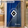 Пляжное полотенце Hamburger SV с индивидуальным текстом, персонализированное, мягкое, для пляжа, бассейна, дома, декор, подарок