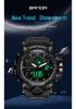 Sanda Teen Multi-functional Waterproof Sports Watch with Alarm & Luminous Display