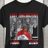 Футболка Machine Gun Kelly, Мерч тура Lost Americana 2026 с Wiz Khalifa, Двусторонняя концертная футболка Comfort Colors MGK 2, Хип-хоп футболка рэпера