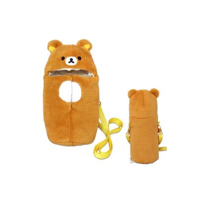 Мягкий держатель для бутылки Naitou Design, Rilakkuma, Возраст 6+, Размеры: Ширина 13см x Глубина 7см x Высота 25см