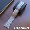 Titanium Strap for Apple Watch Ultra 2 49mm Band Series 10 46mm Correa Adjust Metal Bracelet for Iwatch 9 8 7 6 Se 4 5 44mm 45mm