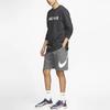 Nike Solid Logo Drawstring Shorts Men Bottoms Dark-Grey BV2721-071