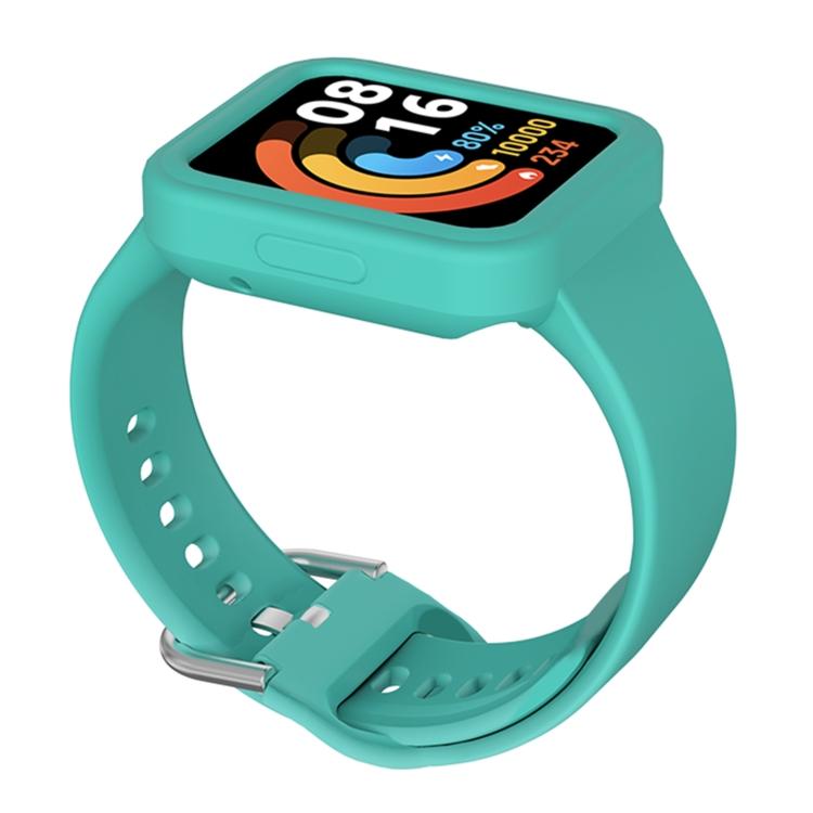 Для Xiaomi Redmi Watch 2 / Watch 2 Lite Однотонный силиконовый интегрированный ремешок для часов