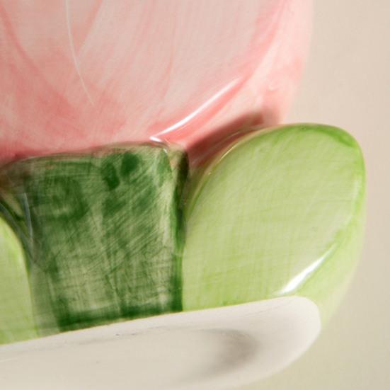 Керамическая подставка для ручек в виде цветка Милая настольная офисная коробка для хранения Полка для канцелярских товаров Многофункциональная