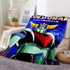 G-Goldorak Pattern Print Flannel  Blanket,for Couch, Bed, Sofa, Office-Soft and Soothing  Printing  Blanket For All Season