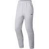 Li Ning Fitness Series Solid Color Mid Waist Comfortable Breathable Versatile Tapered Knit Sports Pants Men Pants Gray AKLT005-3