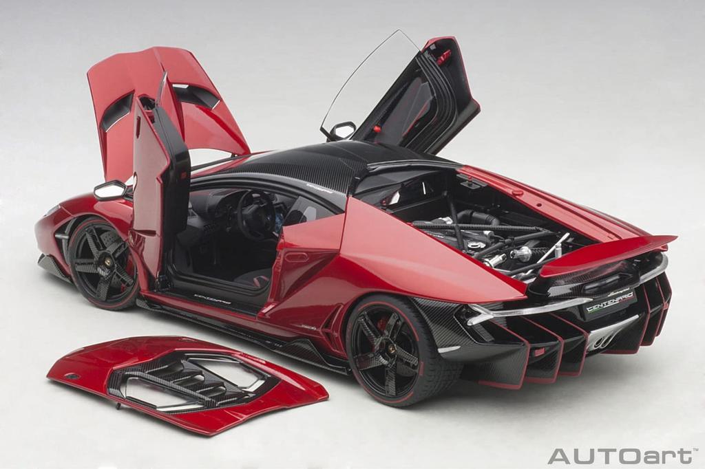AUTOart Lamborghini Centenario Металлический красный Готовый продукт 1/18