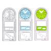 Multifunctional Geometric Ruler Drawing Template Measuring Draft Rulers