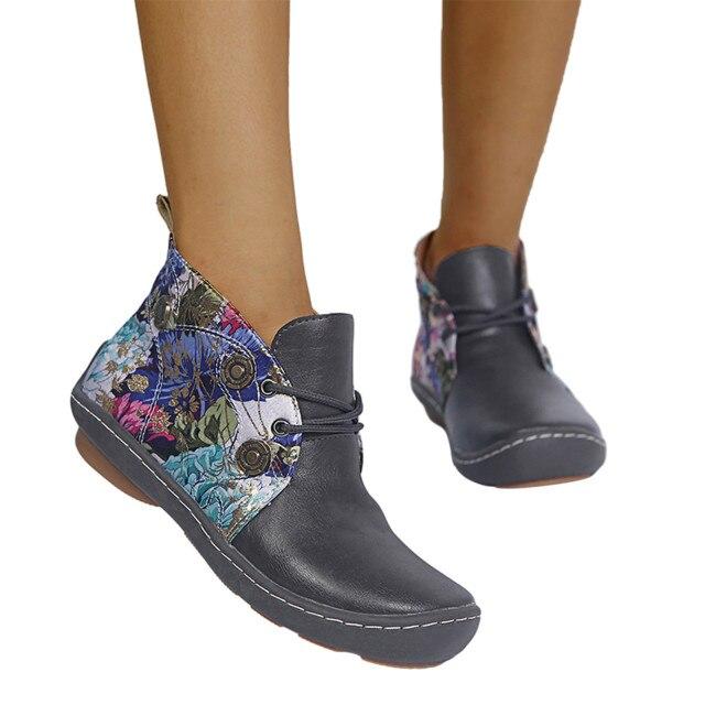 Женская обувь. Зимняя обувь. Бархатные утолщенные нескользящие туфли из искусственной кожи. Зимние сапоги. Женская обувь.