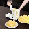 Картофелерезка из нержавеющей стали, многофункциональная овощерезка для овощных салатов, фруктовые терки